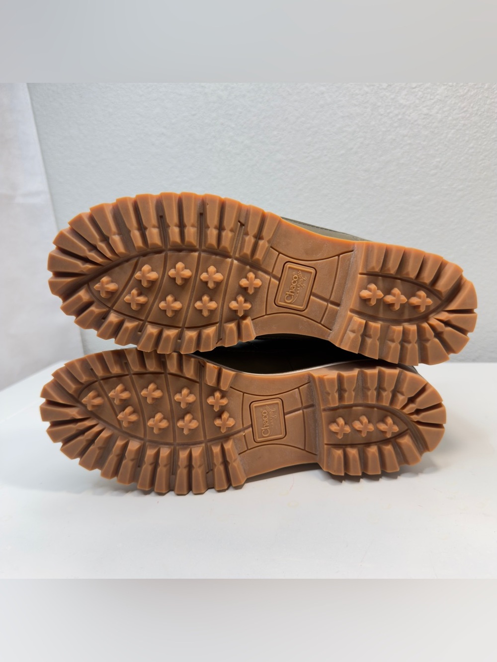 Chaco Fields WP Women's Hiking Boots Olive Green Leather Waterproof Size 8.5 - Picture 11 of 14